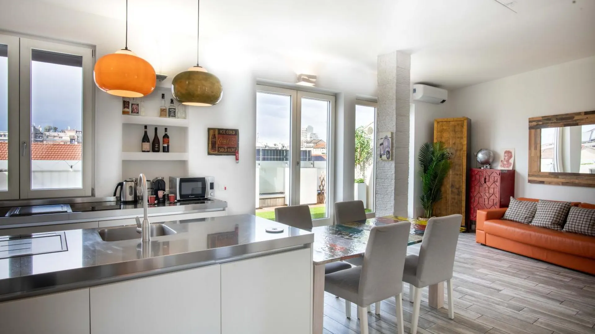 Luxury Flat With Terrace / Stunning Skyline View Apartment Milan 0*,